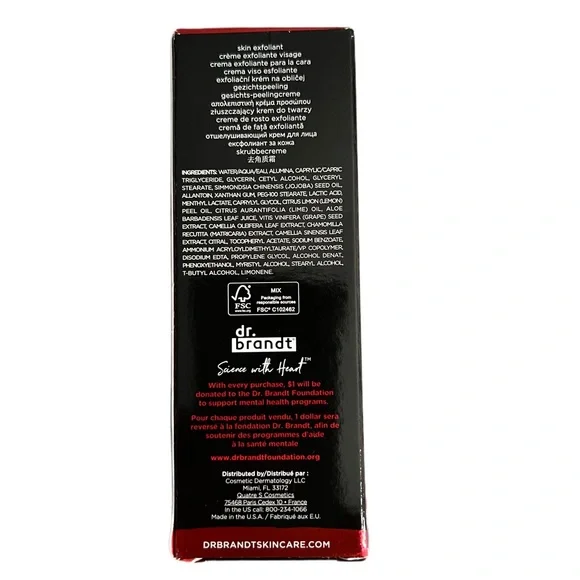 BNIB! Dr. Brandt Microdermabrasion Age Defying Exfoliator